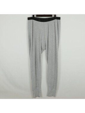 REI Men's XXL Gray Synthetic Mid Weight Pull On Multisport Base Layer Bottoms